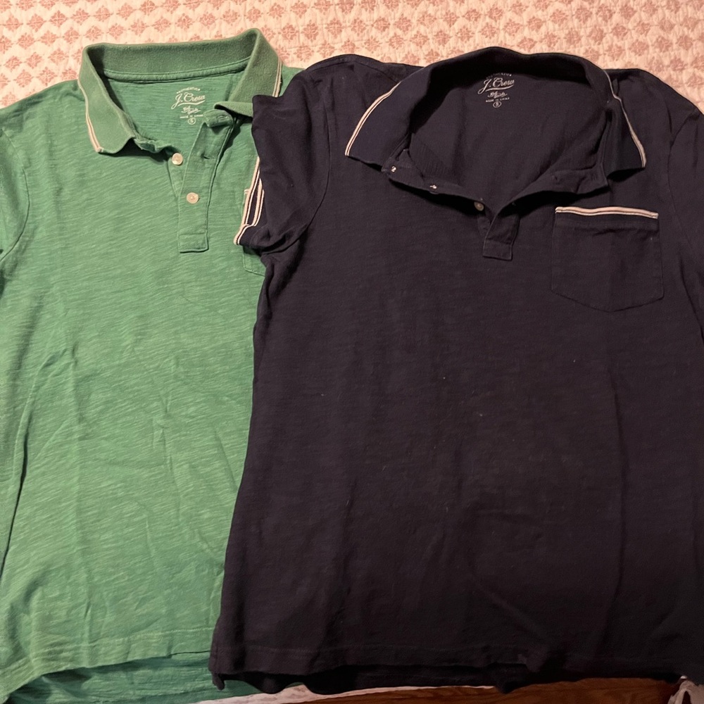 JCrew Men’s Cotton Polos